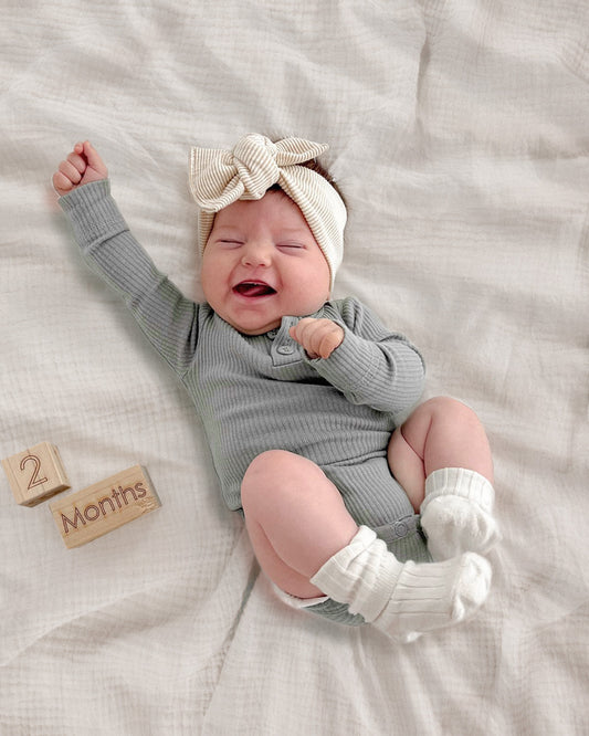 Large Muslin Swaddle Blankets - 47x47" Unisex Boho Baby Essentials