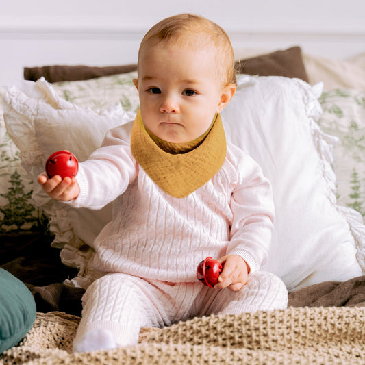 10-Pack Soft & Absorbent Muslin Baby Bibs - Bandana Drool & Teething Bibs for Boys & Girls