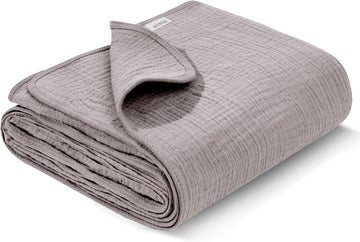 Muslin Swaddle Blankets, Swaddle Blanket for Baby Girls and Boys, Baby Receiving Blankets, Baby Essentials, Suitable for Neutral Newborns and Crib Essentials, Large 40 x 36 inches